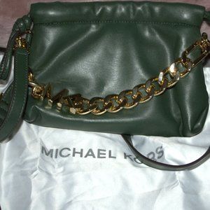 Michael Kors MK Lina Extra-Small Faux Leather Crossbody Bag